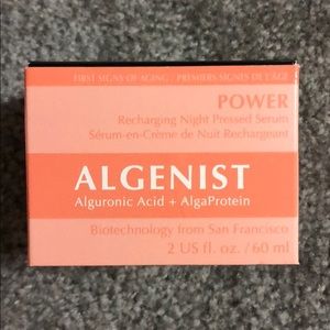 New Algenist power recharging night pressed serum